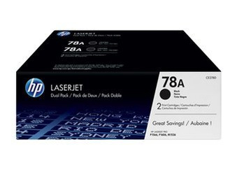 Toner oryginalny HP 78A [CE278AD] [Czarny] [Dwupak]