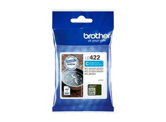 Tusz oryginalny Brother LC422C [Niebieski]