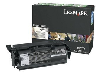 Toner oryginalny Lexmark T650H11E [Czarny]
