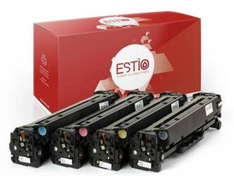 Tonery zamienniki HP 312X, 312A [CMYK] zestaw marki Estio