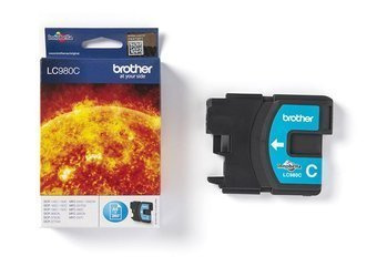 Tusz oryginalny Brother LC980C [Niebieski]