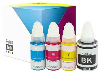 Tusze zamienniki Canon GI-490 [CMYK] zestaw marki Print.ink