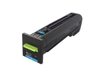 Toner oryginalny Lexmark 72K20C0 [Niebieski]