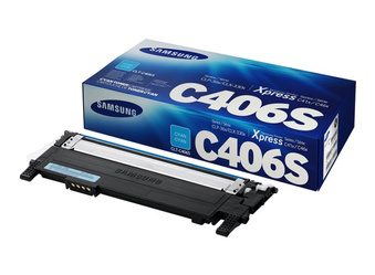 Toner oryginalny Samsung CLT-C406S [ST984A] [Niebieski]
