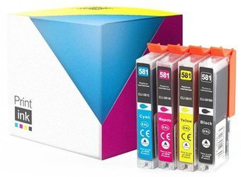 Tusze zamienniki Canon CLI-581XXL [CMYK] zestaw marki Print.ink