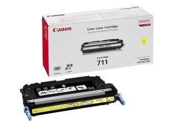 Toner oryginalny Canon 711Y [CRG711Y] [1657B002] [Żółty]