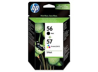 Tusze oryginalne HP 56 + 57 [SA342AE] [CMYK] [Zestaw]