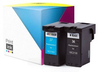 Tusze zamienniki Lexmark 36XL + 37XL [80D2978] [CMYK] zestaw marki Print.ink