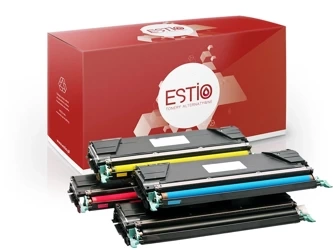 Tonery zamienniki Lexmark C746H1KP [CMYK] marki Estio