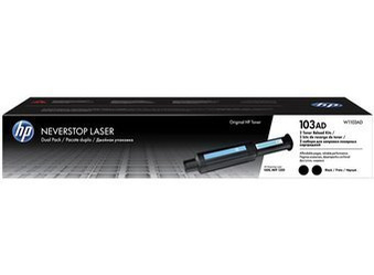 Toner oryginalny HP 103AD [W1103AD] [Czarny] [Dwupak]