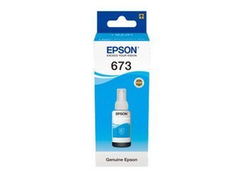 Tusz oryginalny Epson 673 [T6732] [C13T67324A] [Niebieski]