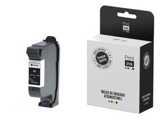 Tusz zamiennik HP 45 [51645A] [Czarny] marki Print.ink
