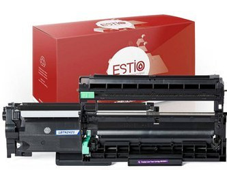 Zestaw toner i bęben do Brother [TN2421 + DR-2401] [Czarny] marki Estio