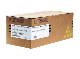 Toner oryginalny Ricoh SP C340E [407902] [Żółty]