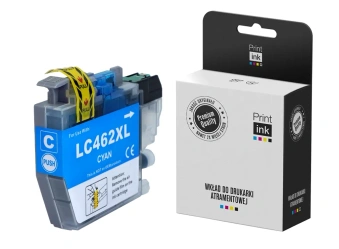Tusz zamiennik Brother LC462XL C [Niebieski] marki Print.ink