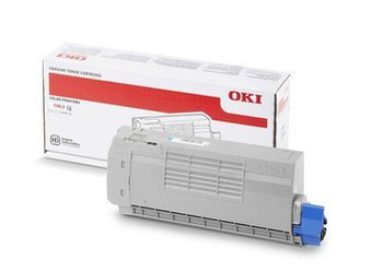 Toner oryginalny OKI 44318607 [Niebieski]