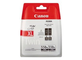 Tusz oryginalny Canon PGI-550XL PGBK [6431B005] [Czarny] [Dwupak]
