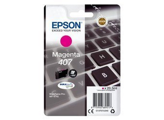 Tusz oryginalny Epson 407 [C13T07U340] [Magenta]