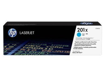 Toner oryginalny HP 201X [CF401X] [Niebieski]