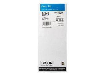 Tusz oryginalny Epson T7822 [SLIC2C] [C13T782200] [Niebieski]