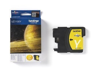Tusz oryginalny Brother LC1100Y [Żółty]