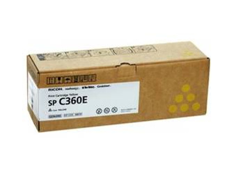 Toner oryginalny Ricoh SP C360E [408191] [Żółty]