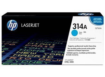 Toner oryginalny HP 314A [Q7561A] [Niebieski]