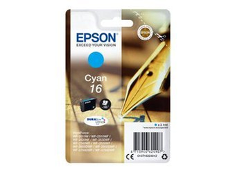 Tusz oryginalny Epson 16 [T1622] [C13T16224010] [Niebieski]