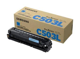 Toner oryginalny Samsung CLT-C503L [SU014A] [Niebieski]