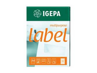 Etykiety Samoprzylepne Igepa 105 x 148 100 Arkuszy