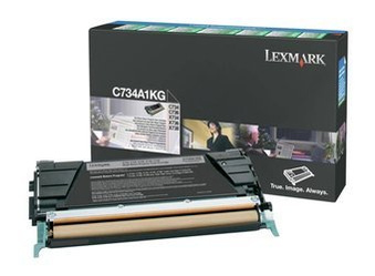 Toner oryginalny Lexmark C734A1KG [Czarny]