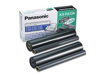 Oryginalna folia Panasonic KX-FA136X [Czarny] [Dwupak]