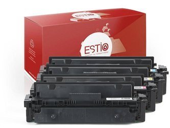 Tonery zamienniki HP 415X [CMYK] [Wersja z chipem] zestaw marki Estio