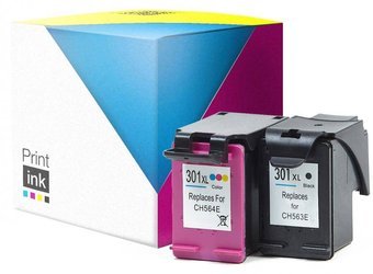 Tusze zamienniki HP 301XL [CMYK] zestaw marki Print.ink